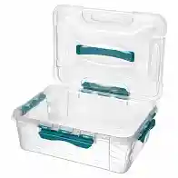 Ящик для хранения с замками и ручкой "GRAND BOX"