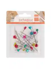 Булавки 20 штук, 5,5 см, никелированные