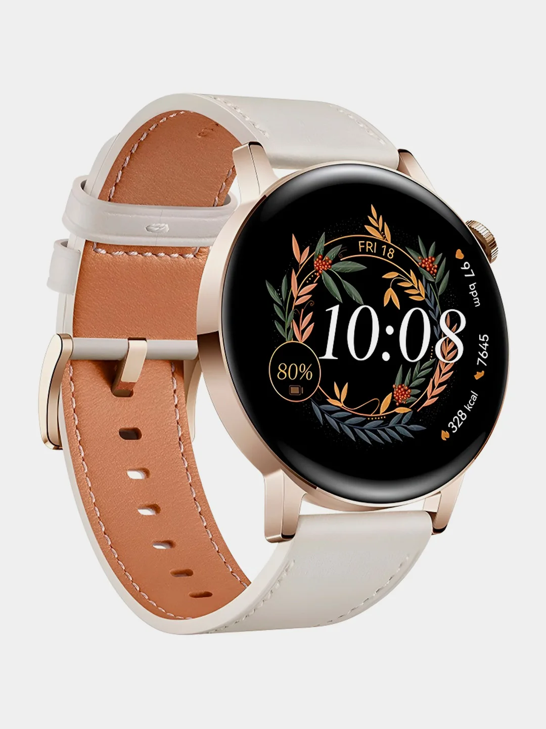 Белый умные часы Huawei Watch GT 3 Classic, MIL-B19, белые