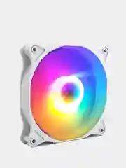 Вентилятор для компьютера корпусный с RGB подсветкой 120мм для игрового ПК