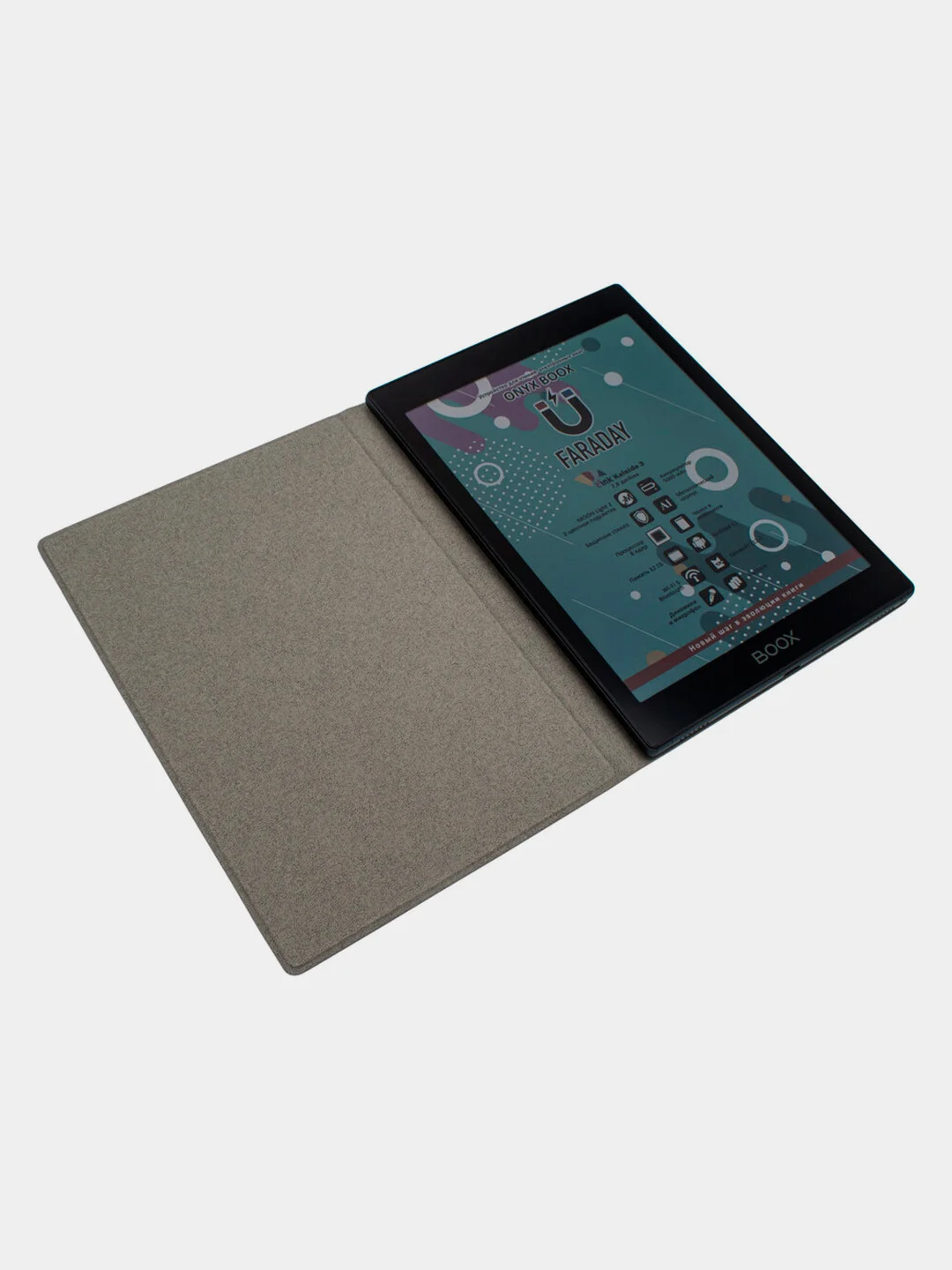 Черный электронная книга ONYX BOOX Faraday, черная