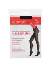 Колготки капроновые женские 40 DEN, размер 1/2, 3/4