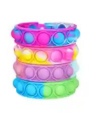Антистресс-головоломка Браслет POPIT, 25,5х3 см, ПВХ, 4 дизайна
