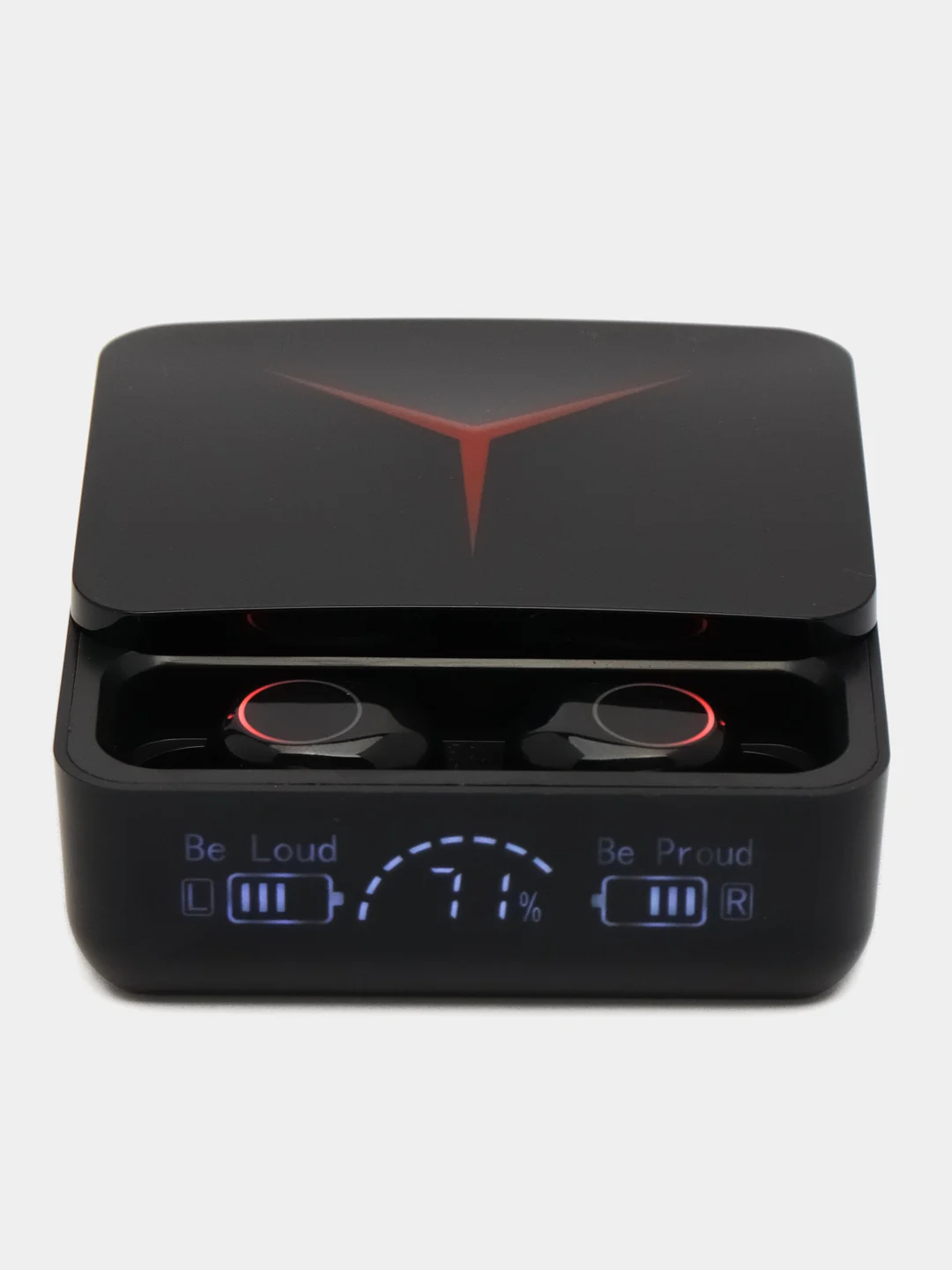 Черный беспроводные наушники M90 PRO, с цифровым LED дисплеем, Power Bank