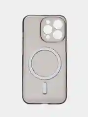 Черный чехол Premium MagSafe на iPhone 11, 12, 13, 14 Pro Max, айфон,магсейф,про макс,силиконовый
