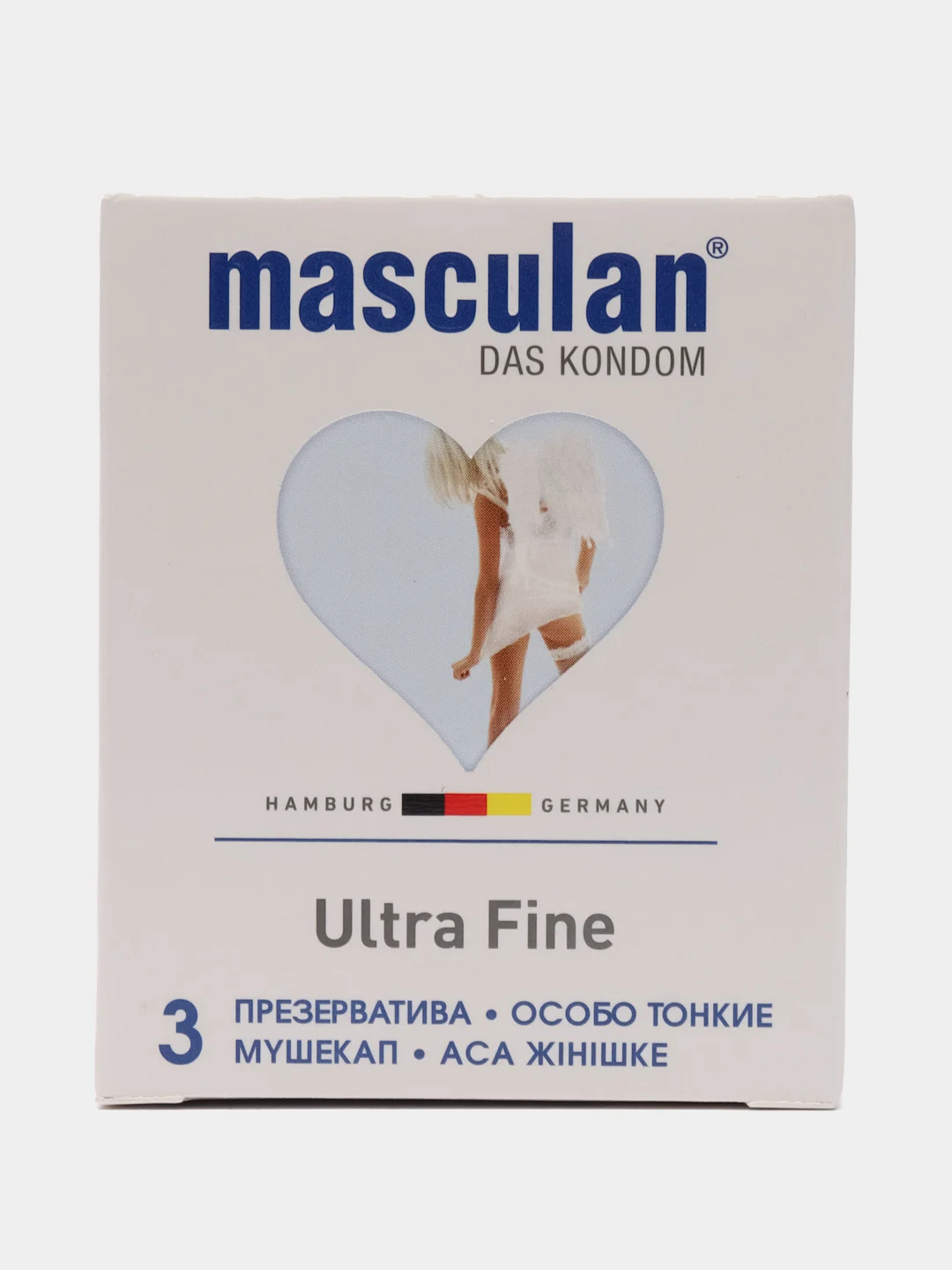 Презервативы Masculan Ultra Fine №3, 2 упаковки, 6 презервативов, особо тонкие