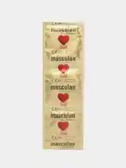 Презервативы Masculan Gold №3, 2 упаковки (6 презервативов, золотые  с ароматом ванили)