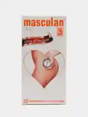 Презервативы Masculan 3 Ultra Long Pleasure №10 + смазка в подарок, 3 упаковки (30 шт.)