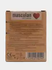 Презервативы Masculan Organic №3, 2 упаковки (6 презервативов экологичные, тонкие, веган)