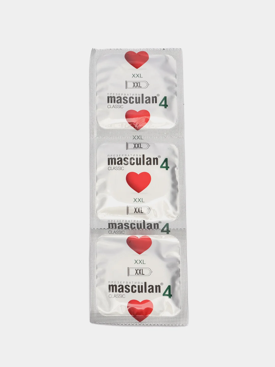 Презервативы Masculan XXL № 3, 2 упаковки (6 презервативов, увеличенного размера)