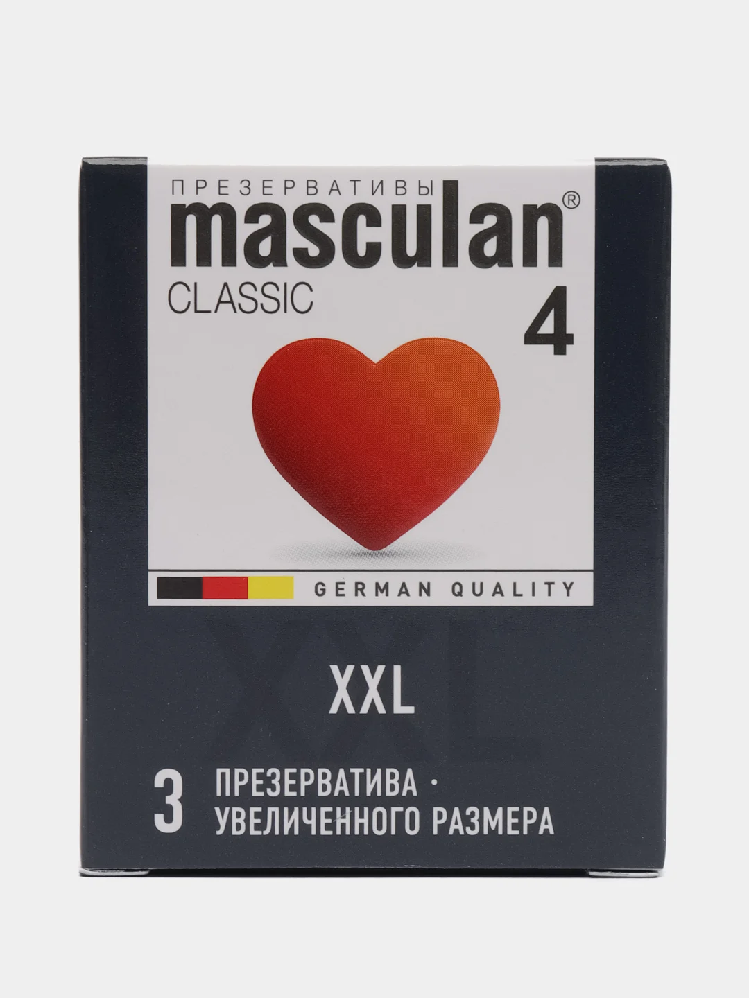 Презервативы Masculan XXL № 3, 2 упаковки (6 презервативов, увеличенного размера)