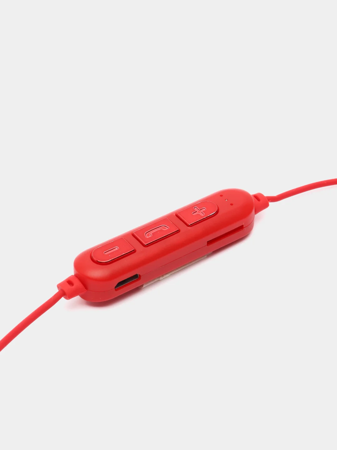 Красный bluetooth наушники Yookie K329
