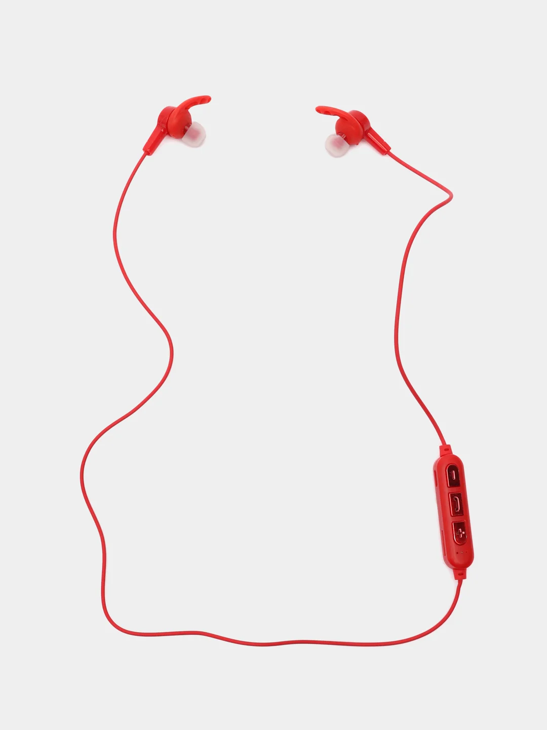 Красный bluetooth наушники Yookie K329