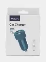 Автомобильное зарядное устройство Rock Sitor Car Charger 2 USB 2.4A