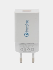 СЗУ Xiaomi USB QC 3.0 Power Adapter + Data Line с кабелем Type-C/Micro USB