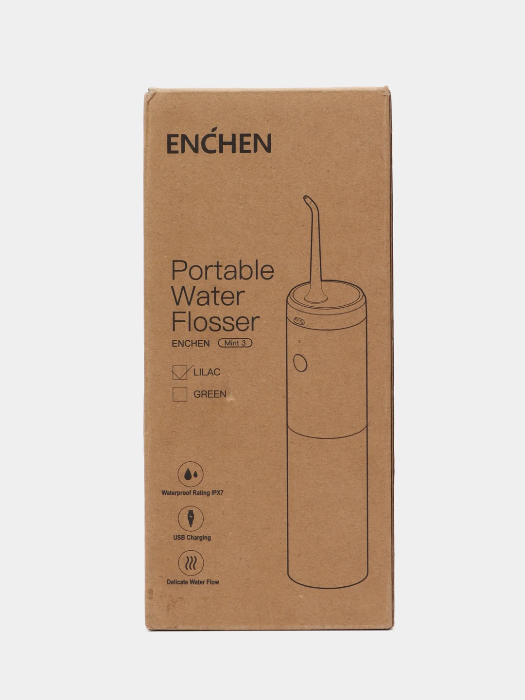 Сиреневый ирригатор WATER FLOSSER Mint 3