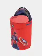 Алый складная корзина для игрушек и белья, с закрывающейся крышкой, 43 х 60 см