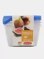 Набор контейнеров для СВЧ FRESH&GO 3х1.2л голубые квадратные