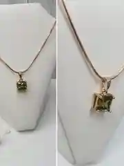 Лесной зеленый подвеска на цепочку, кулон с камнем Xuping