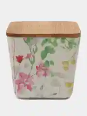 Банка для сыпучих продуктов, 11х10.5 см, с крыш, Вальс цветов, Y4-5467