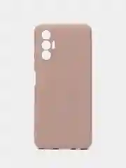 Бежевый чехол Tecno Pova 3 силиконовый