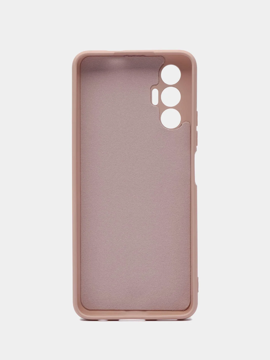 Бежевый чехол Tecno Pova 3 силиконовый