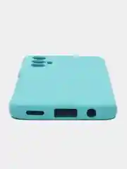 Бирюзовый чехол Tecno Pova 3 силиконовый