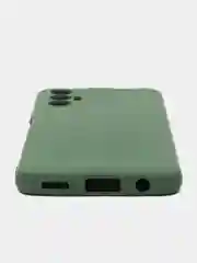 Зелёный хаки чехол Tecno Pova 3 силиконовый