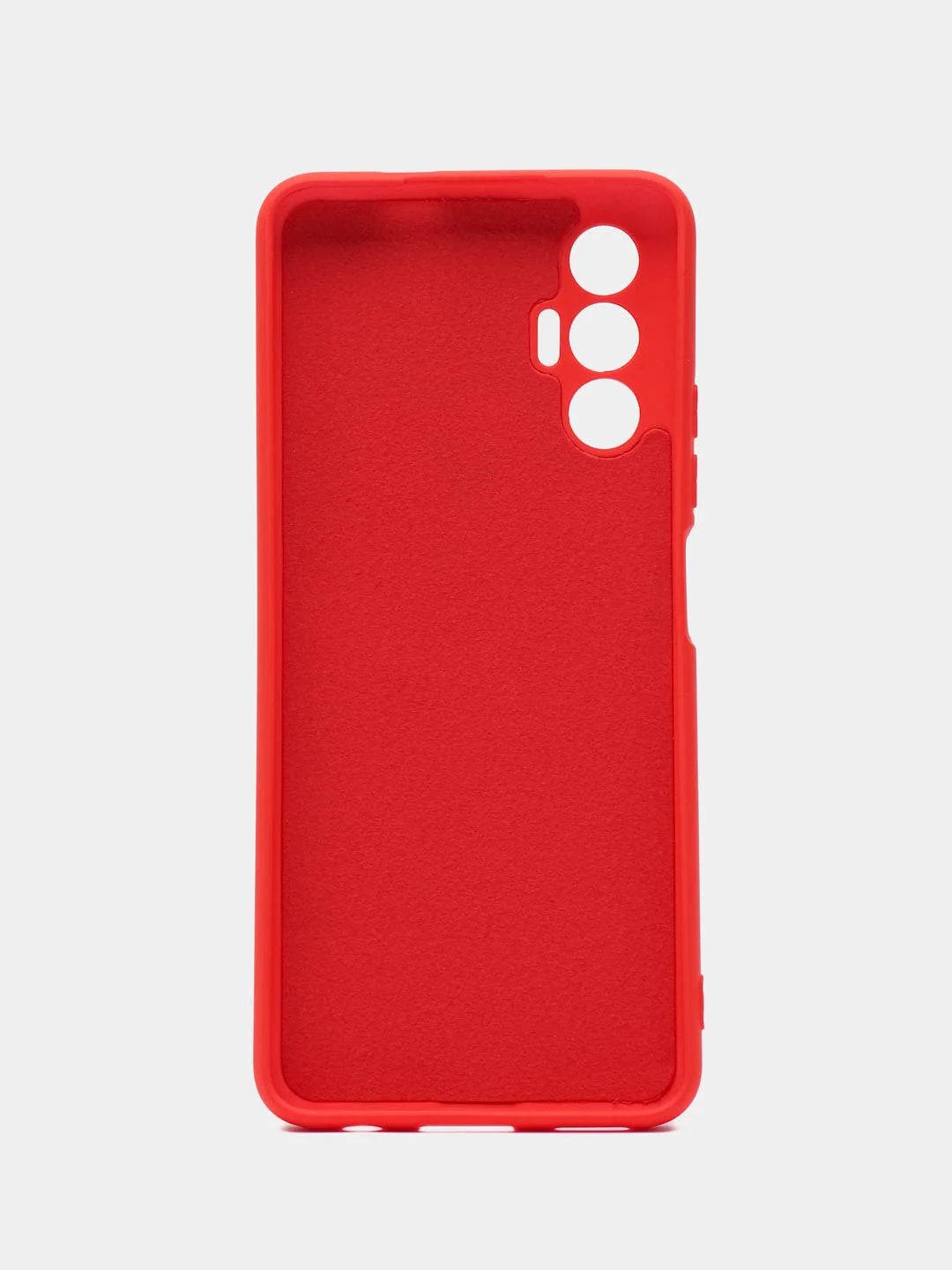 Красный чехол Tecno Pova 3 силиконовый