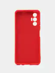 Красный чехол Tecno Pova 3 силиконовый