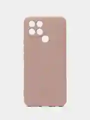 Бежевый чехол Infinix Smart 6 силиконовый