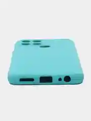 Бирюзовый чехол Infinix Smart 6 силиконовый