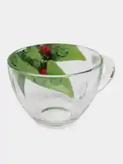 Зеленый чайный набор стекло на 2 персоны