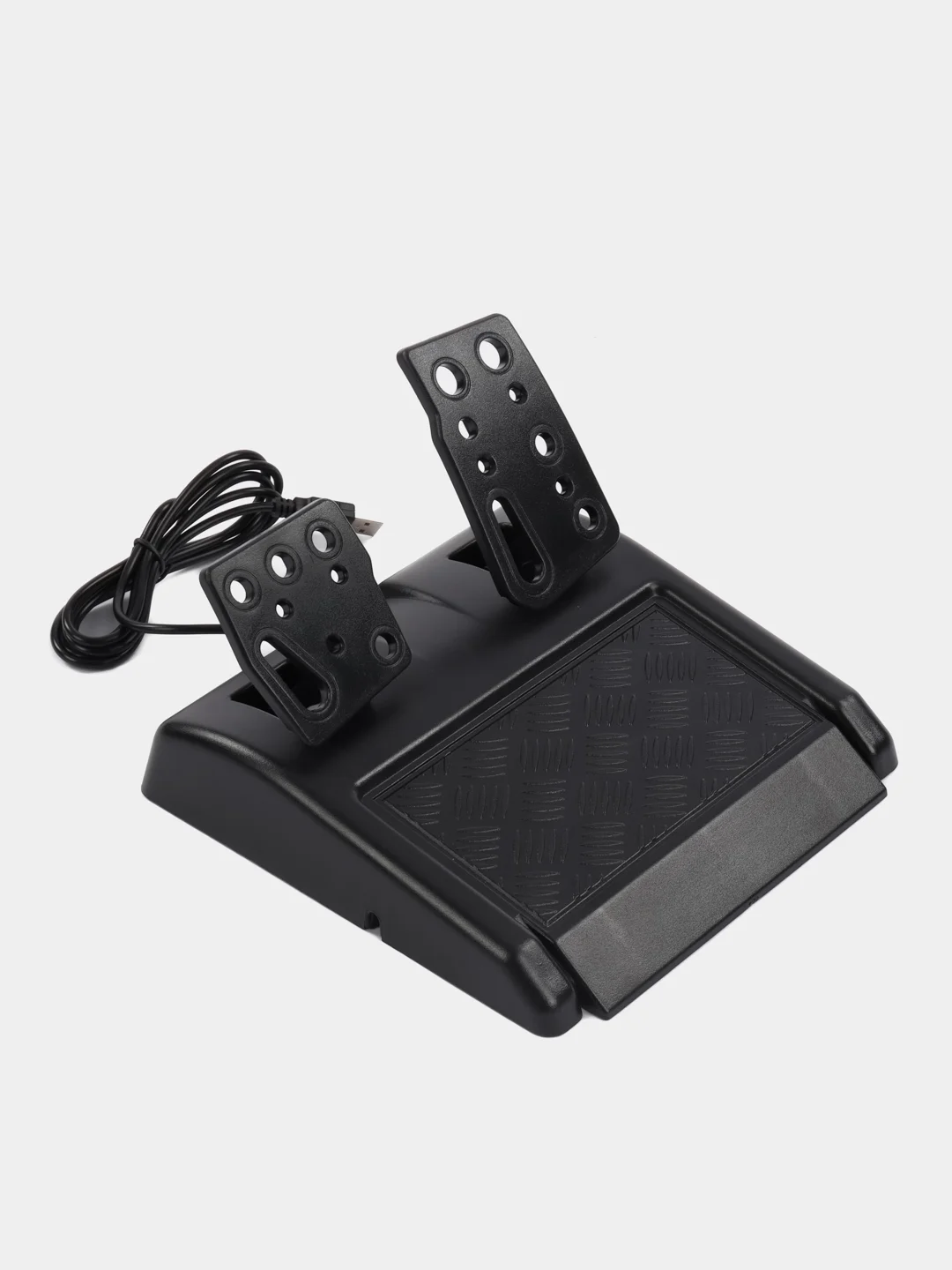 Синий игровой руль GW-130VR Dialog Fast Drive - 2 педали, рычаг ПП, PC USB