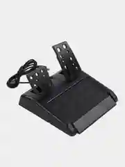 Синий игровой руль GW-130VR Dialog Fast Drive - 2 педали, рычаг ПП, PC USB