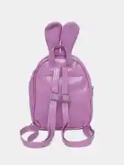 Лавандовый рюкзак детский поп/ит Зайчик 22х18х5 см. разных цветов