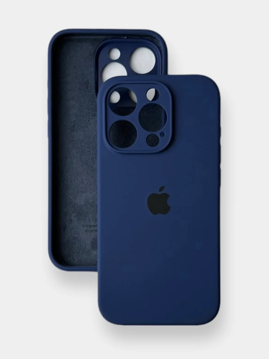 Белый чехол Silicon Case на IPhone 11/12/13/14/15/Pro/Pro Max