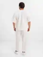 Белый спортивный костюм, мужской