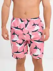 Коралловый шорты плавательные мужские