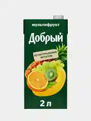 Нектар Добрый Мультифрукт, 2 л