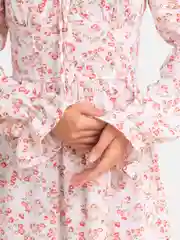 Молочный платье женское шифоновое с завязками