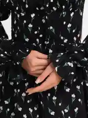 Разноцветный платье женское шифоновое с завязками