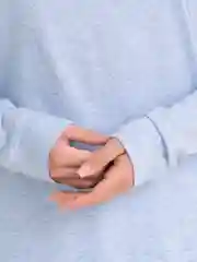Ледяной лонгслив женский, поло с длинными рукавами