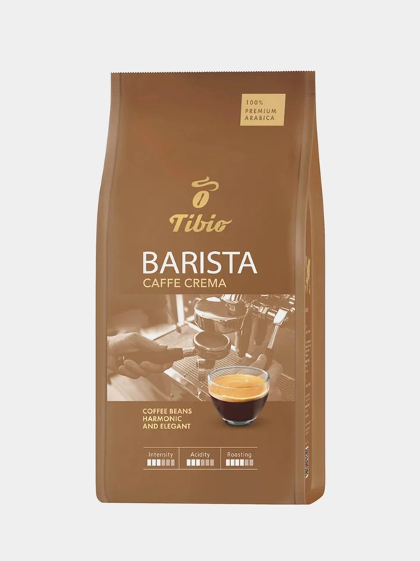 Кофе в зернах Tibio Barista Caffe Сrema, 1000 г
