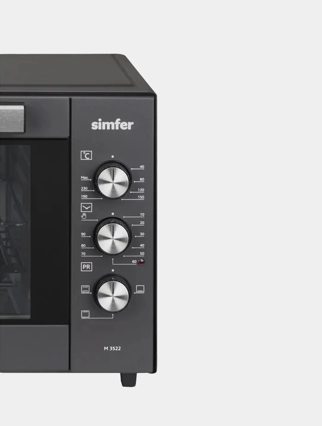 Мини-печь Simfer M3522 Classic, 3 режима работы, 2 противня