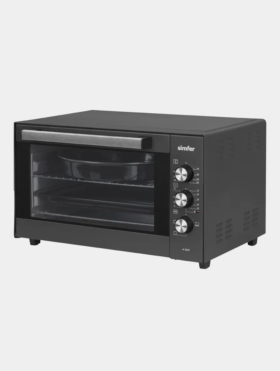 Мини-печь Simfer M3522 Classic, 3 режима работы, 2 противня