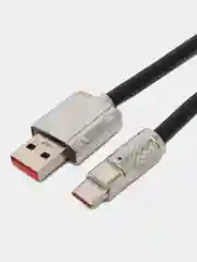 Кабель type-c быстрая зарядка 120W толстый кабель, железные разъемы