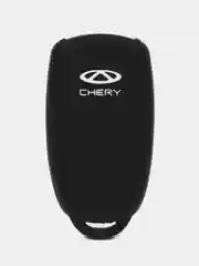 Черный силиконовый чехол для автомобильного ключа Chery Tiggo 8 Pro / 8 Pro Max / 7 Pro Max, OMODA C5