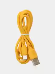 Желтый кабель быстрой зарядки Type-C, дата-кабель