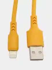Желтый кабель быстрой зарядки для iPhone, Дата-Кабель, Lightning-USB